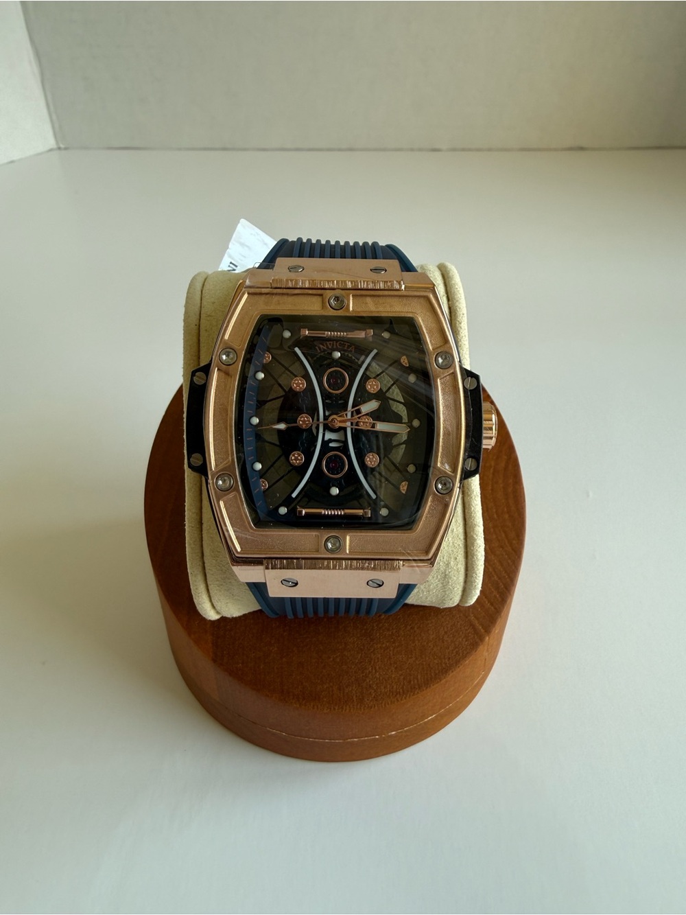 Invicta S1 Rally 69846 50mm Rose Gold Navy Men’s Watch Box
